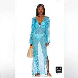 Cin Cin x Revolve-Totem Hoop Dress in Blue